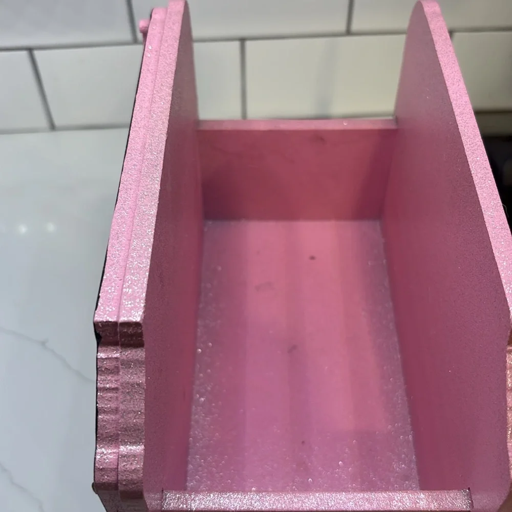 For Her Vanity SPELL BOOK PINK MAKEUP ORGANIZER - Picture 5 of 14